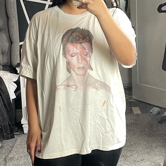 David Bowie oversized t shirt - Picture 2 of 2